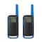 Motorola Solutions Two-Way Radio Black W/Blue Two-Pack T270 - alternate 7